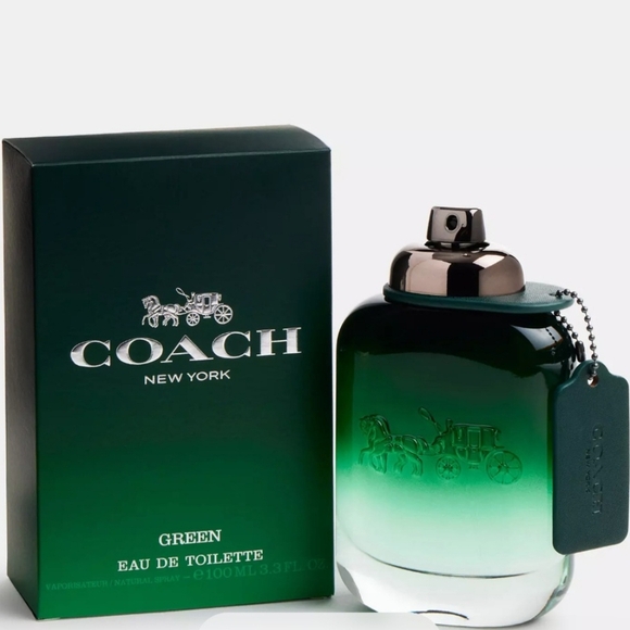 NIB Coach NY GREEN For Men E.D.T 100ML/3.3FL OZ - Picture 1 of 6
